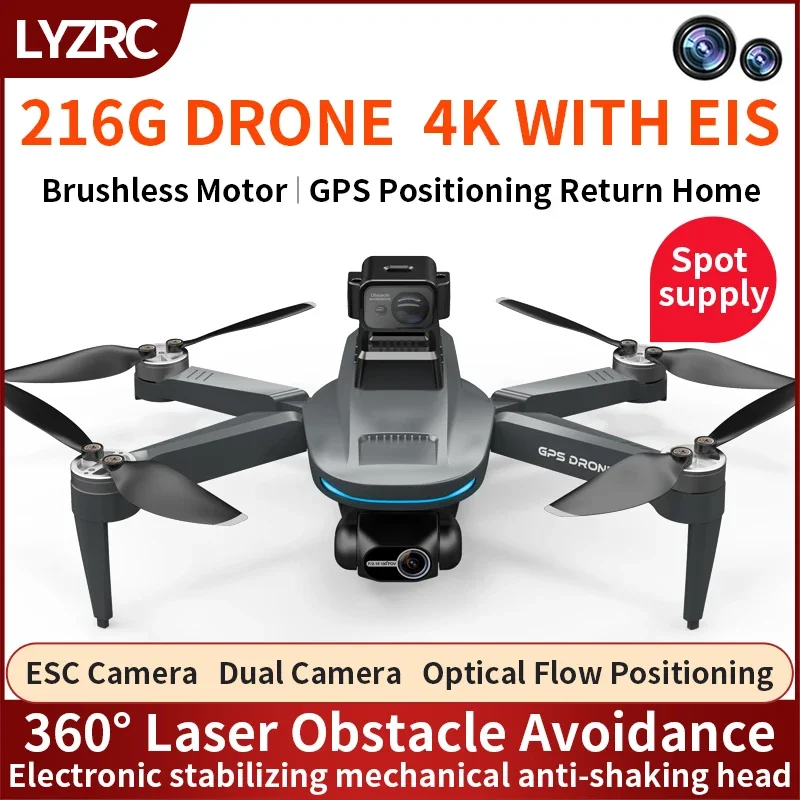L200 PRO MAX Drone 4K 2-Axis P - Drone Racing Camera review and price