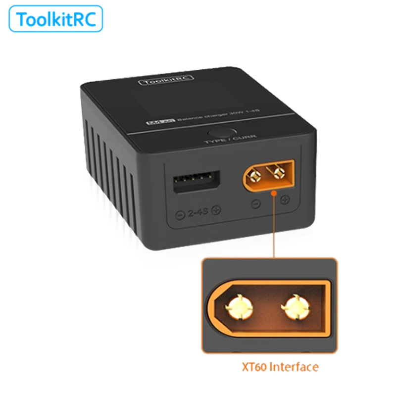 ToolkitRC M4AC 30W LCD Screen  - Drone Racing Charger review and price