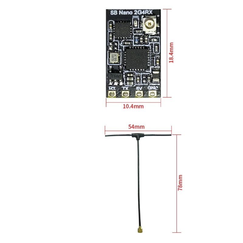SpeedyBee Nano 2.4G ExpressLRS - Drone Racing Receiver review and price