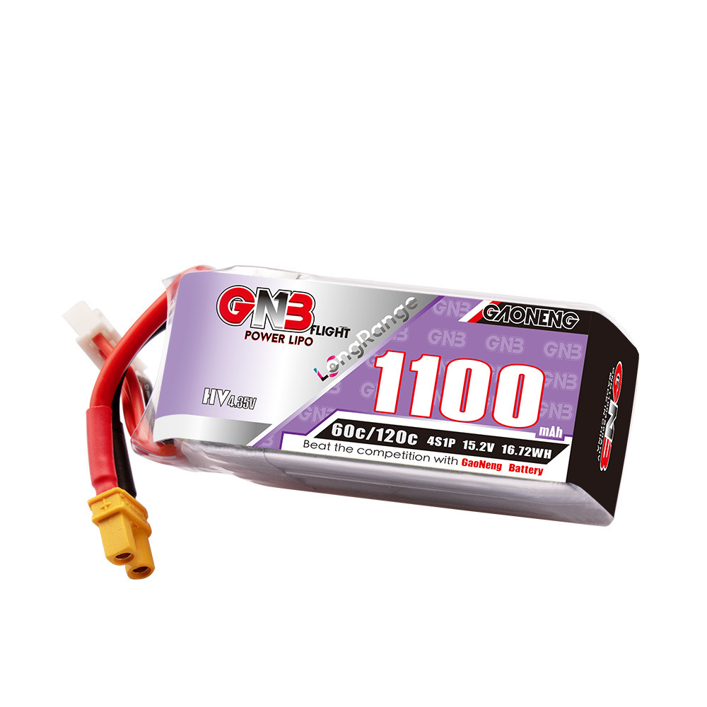 GNB 4S 1100mAh 60C/120C HV Lip - Drone Racing Battery review and price