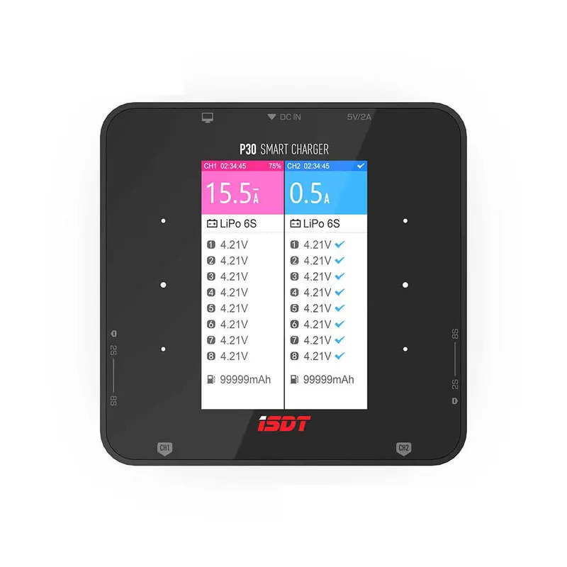 ISDT P30 Dual Balance Charger  - Drone Racing Charger review and price