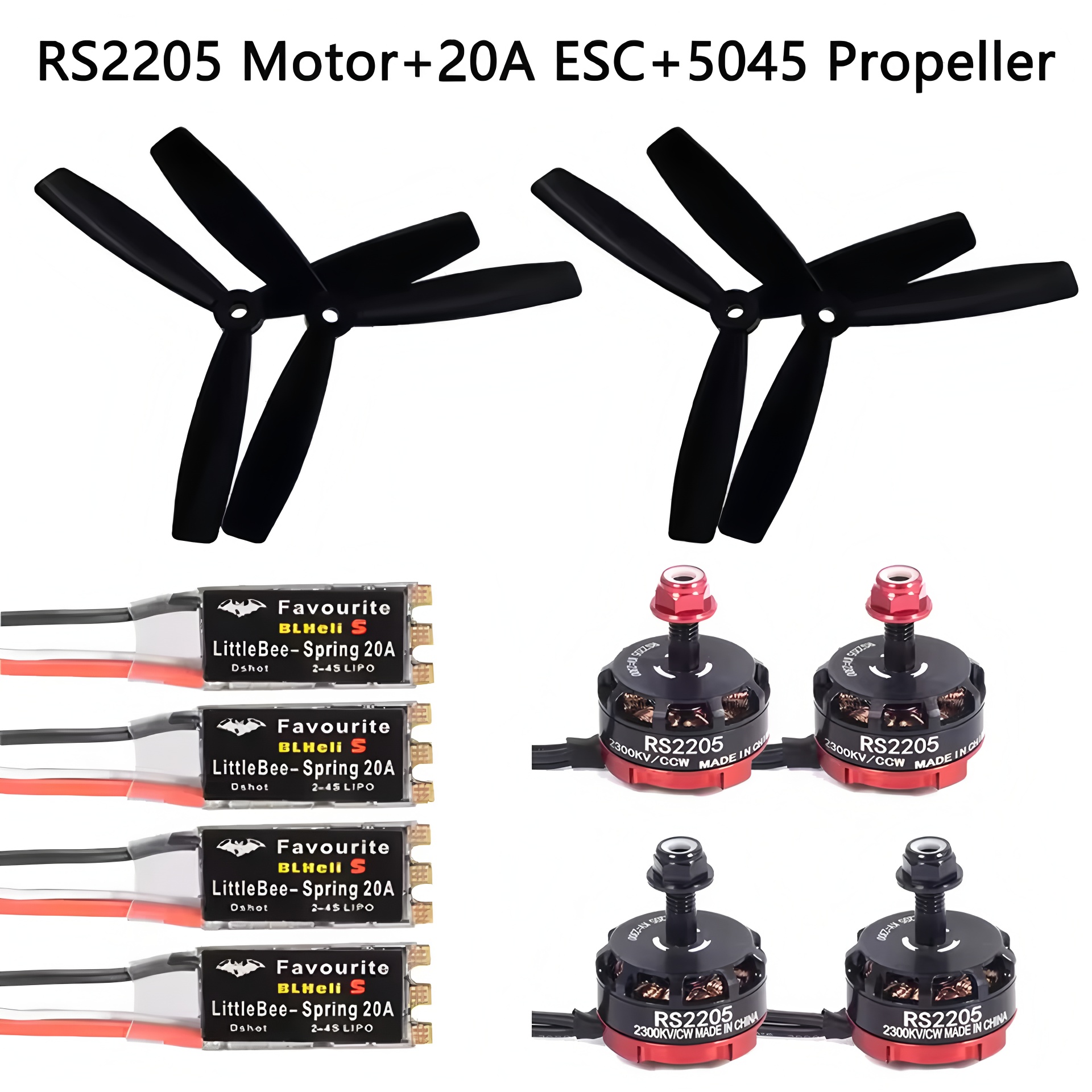 FPV RS2205 2300KV CW CCW Brush - Drone Racing Esc review and price