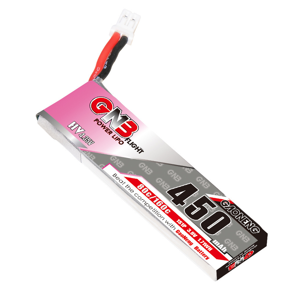 GNB HV 1S 3.8V 450mAh 80C/160C - Drone Racing Battery review and price