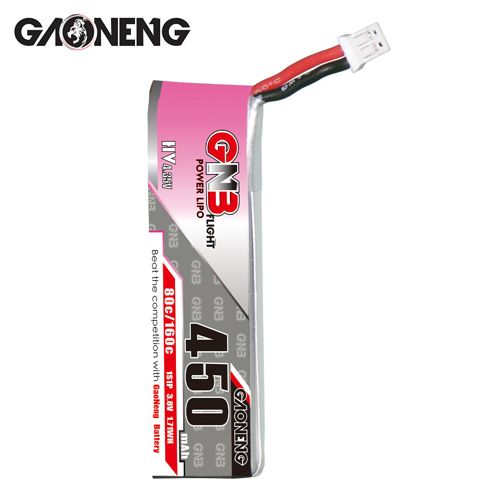GNB HV 1S 3.8V 450mAh 80C/160C - Drone Racing Battery review and price