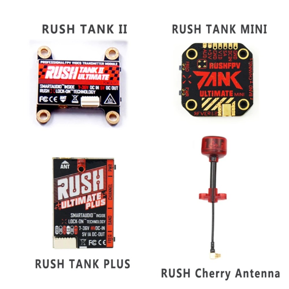 RUSH TANK Ultimate II/Mini/ PL - Drone Racing Vtx review and price