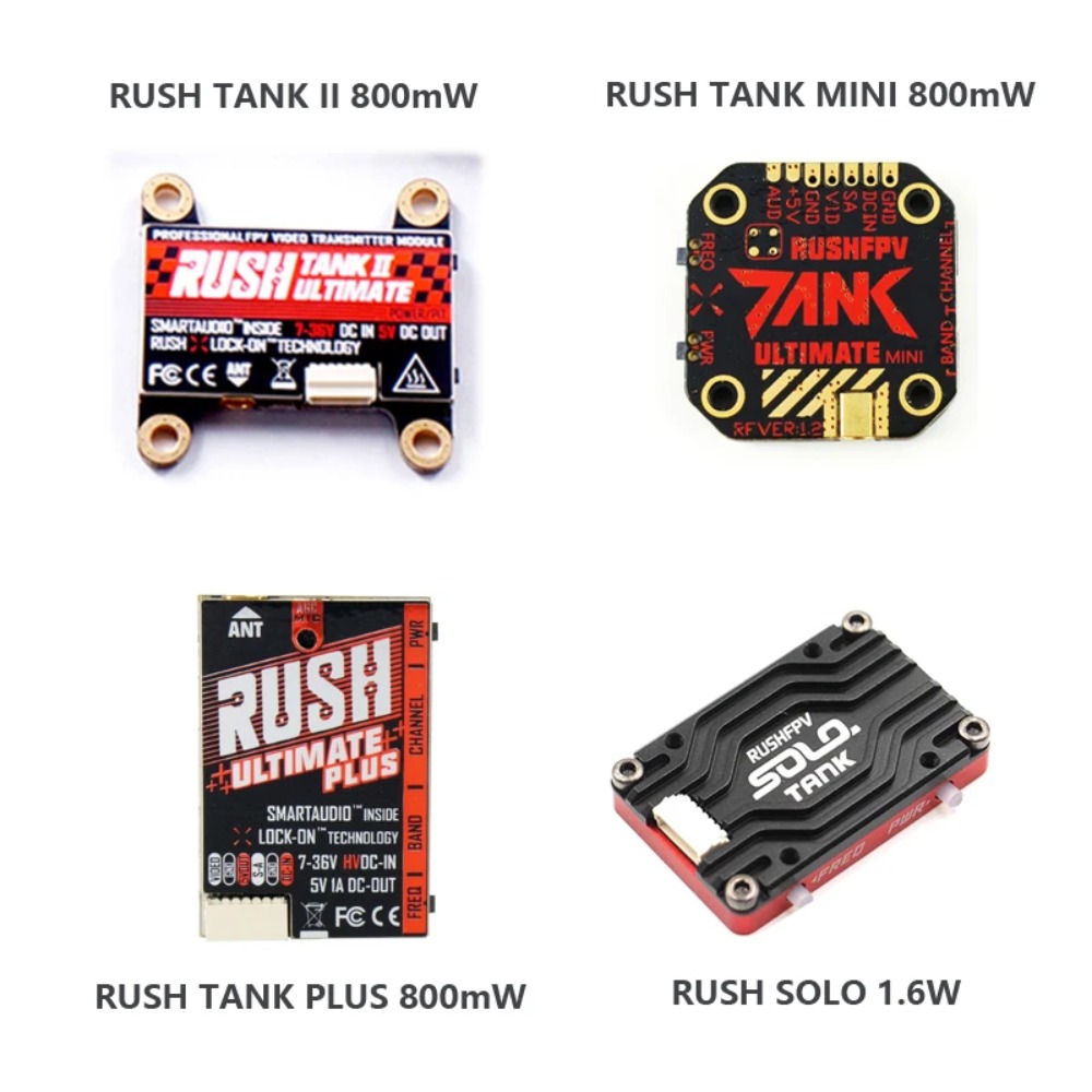 RUSH TANK Ultimate II/Mini/ PL - Drone Racing Vtx review and price