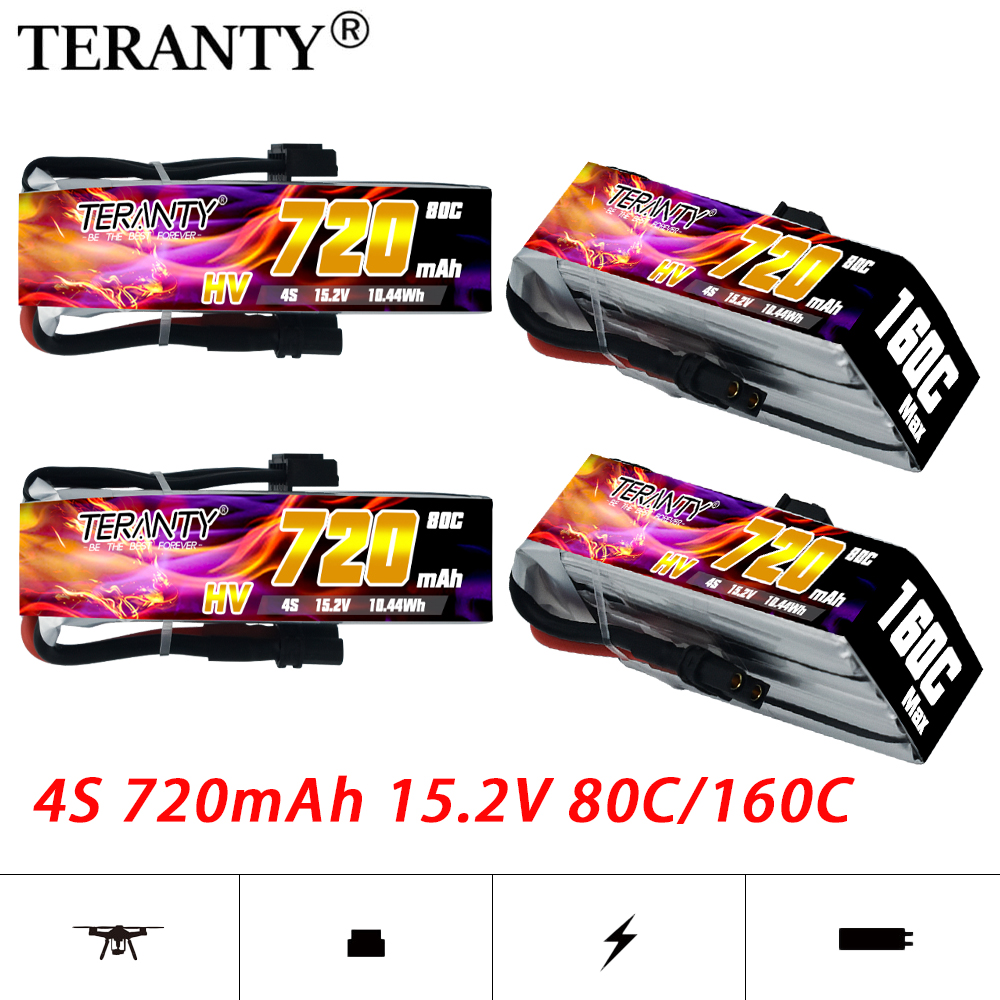 TERANTY 720mAh 4S 15.2V HV Lip - Drone Racing Frame review and price