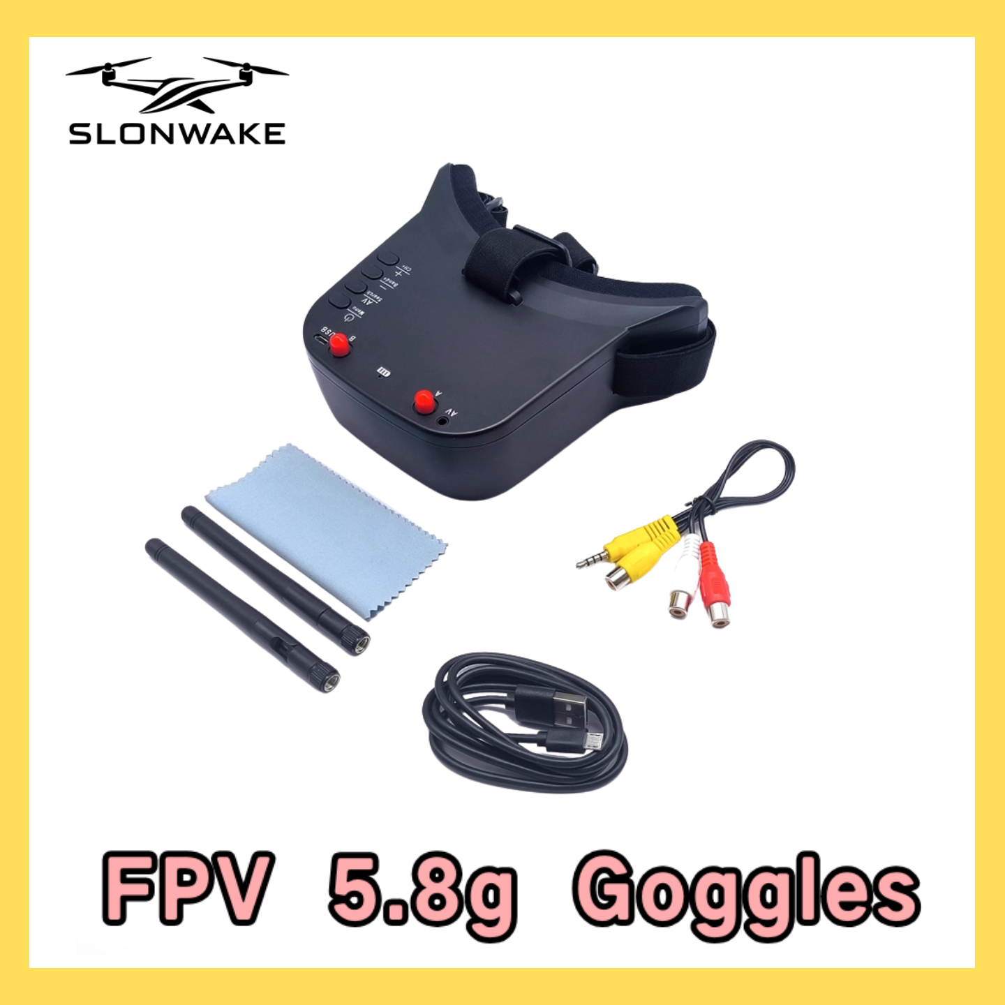 SLONWAKE 5.8G 48CH FPV 400mw V - Drone Racing Vtx review and price