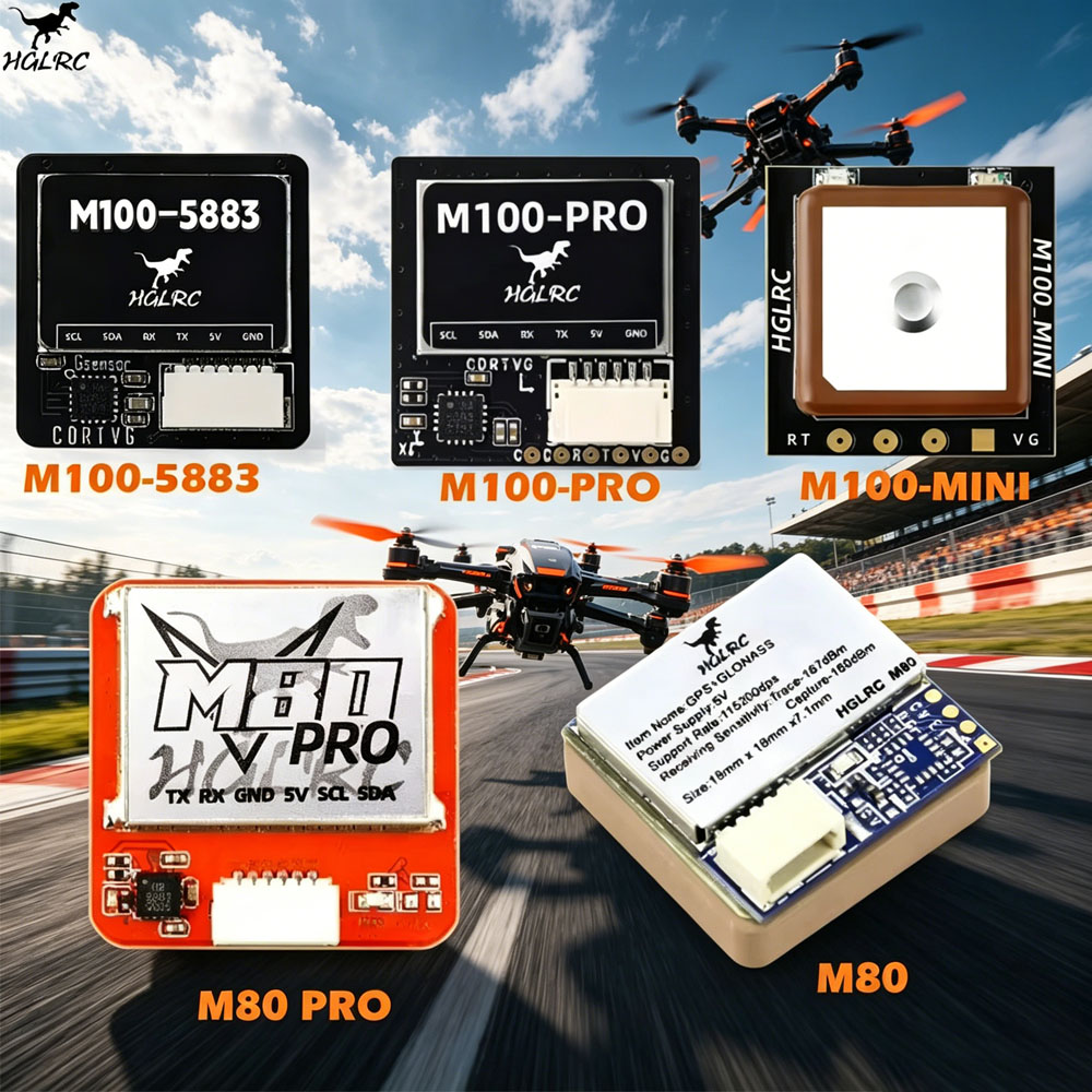 HGLRC M100-5883 GPS/ M100-PRO  - Drone Racing Flight Controller review and price