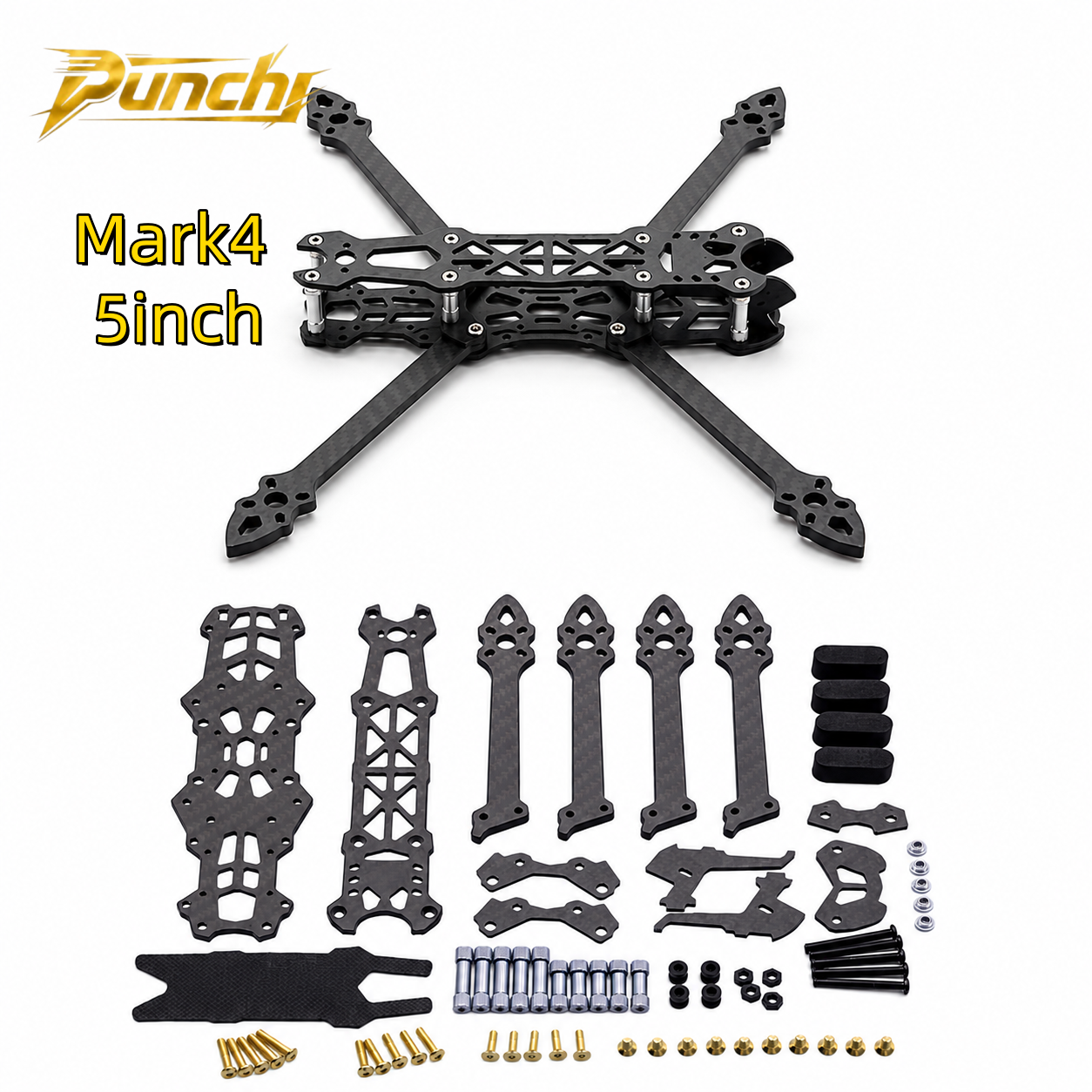 Mark4 5inch FPV Carbon Fiber F - Drone Racing Frame review and price