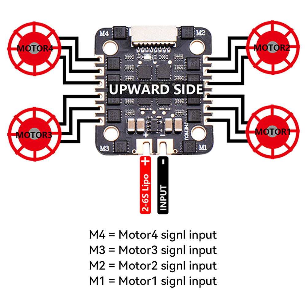 JHEMCU EM40A 40A BLheli_S 4in1 - Drone Racing Esc review and price